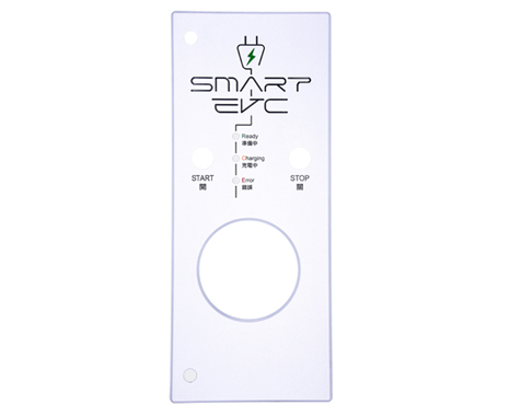 奔（bēn）驰SMART汽车充电桩铝合金（jīn）面板